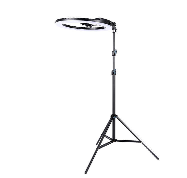 HQ 21 inch 53cm LED Soft Ring Light with 1.9M Tripod Stand 3 Phone Holders