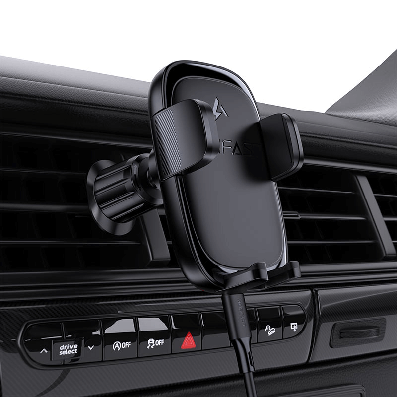 Acefast 15W Wireless Charging Car Vent Phone Holder D48