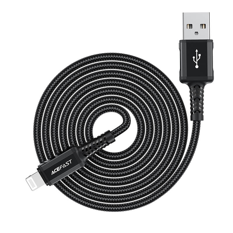Acefast Acefast USB to Lightning Braid Charging Cable 2.4A 1.8m