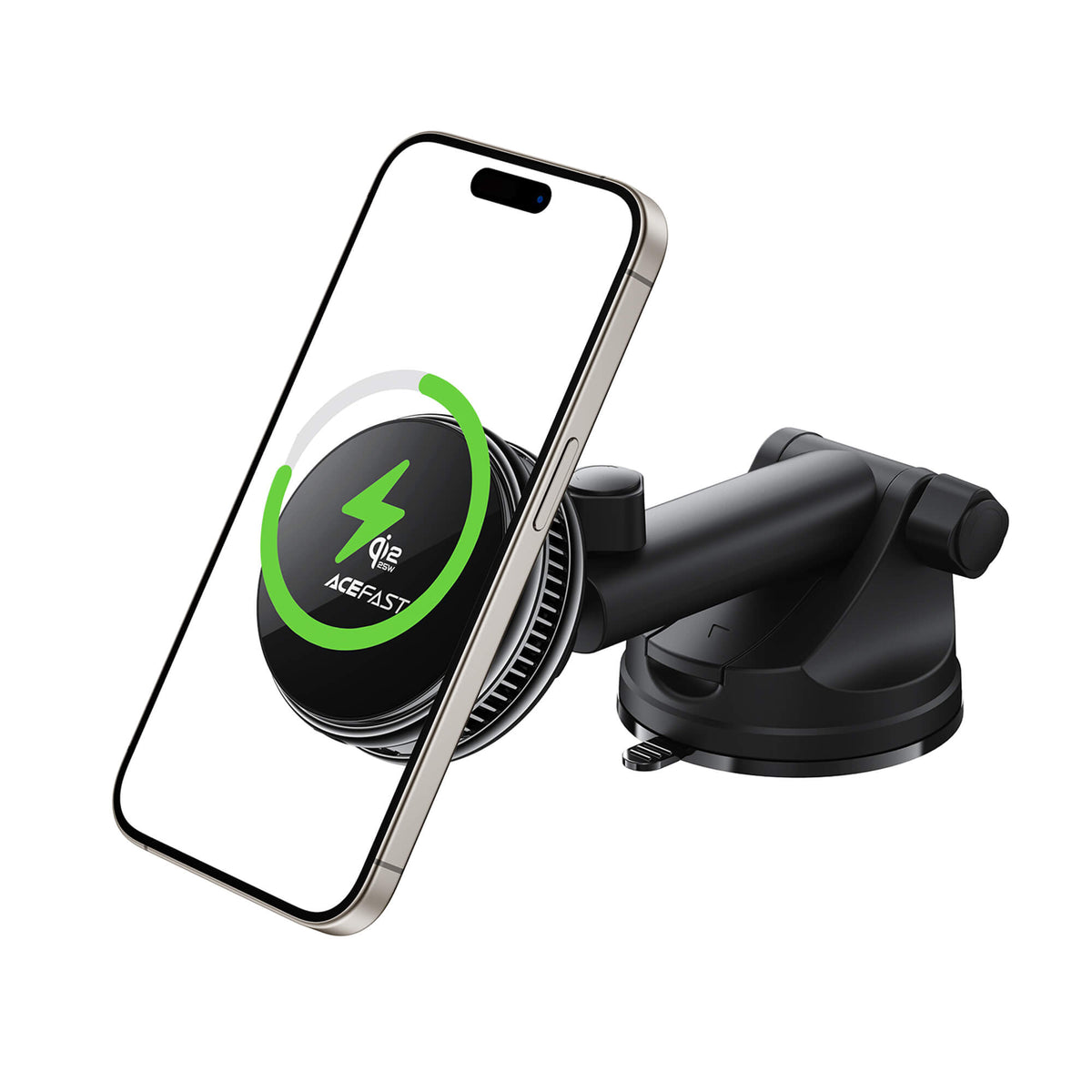 Acefast Qi2 25W Fast Wireless Charging Car Phone Holder D67