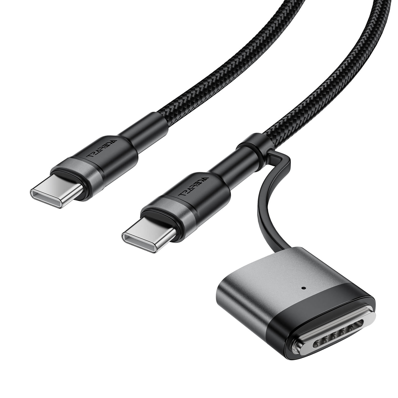 Acefast Type-C to Magsafe 3 & Type-C 240W Fast Charging Cable 1.2m C22-05