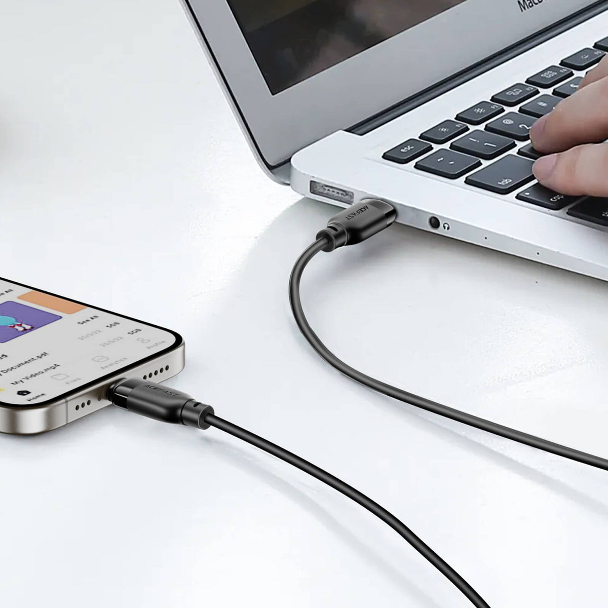 Acefast PD 30W Type-C to Lightning TPU Charging Data Cable 2m C16-05