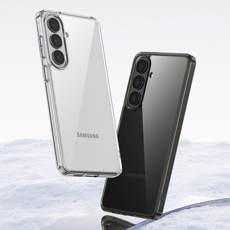 Compatible with Samsung S26 2026 Aurora Series Crystal Transparent Phone Case