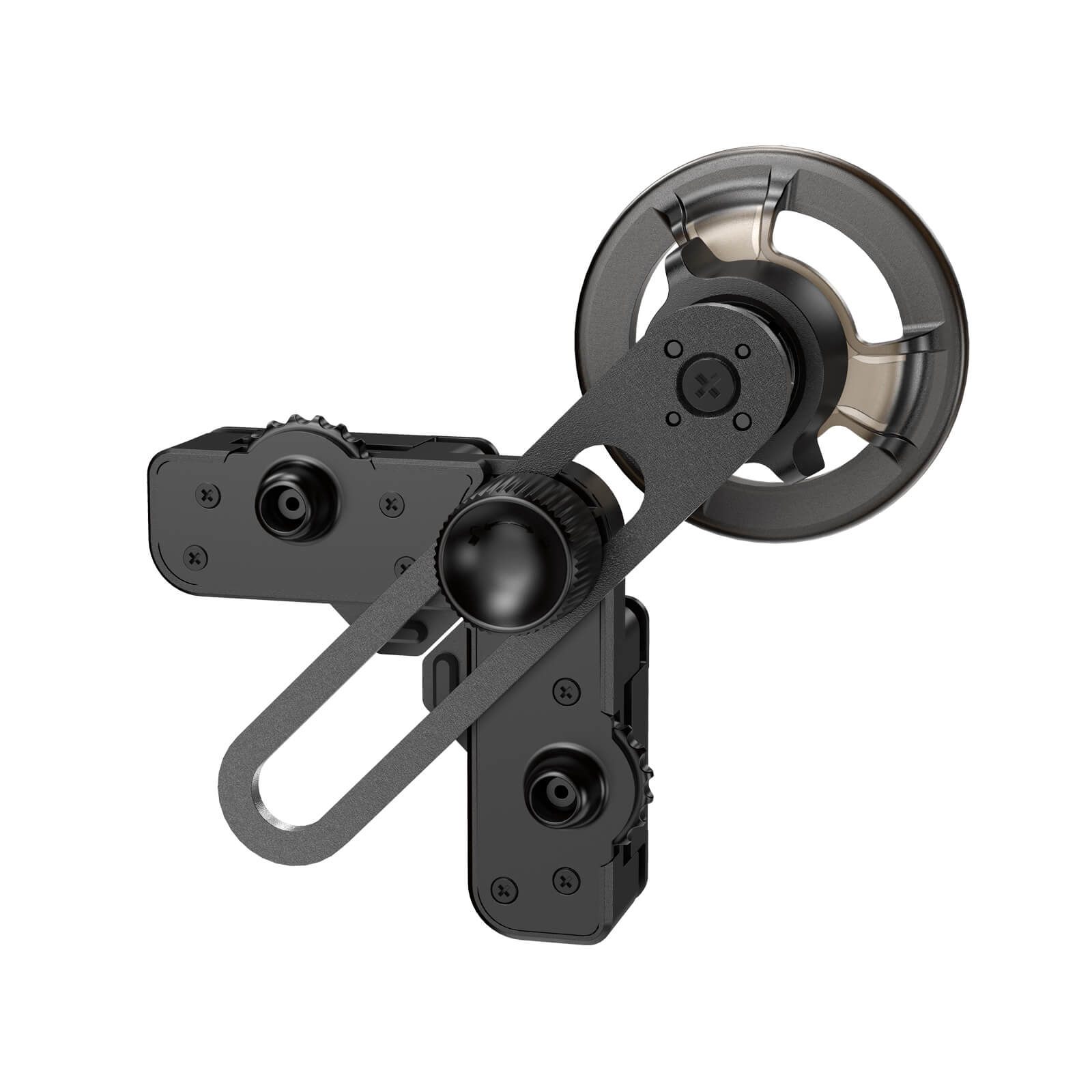 Acefast Semi-Transparent Magnetic Head Aluminum Retractable Arm Car Holder D43