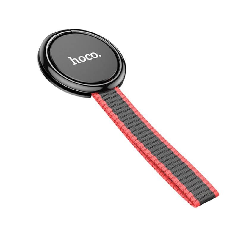 Hoco 360° Rotatable Phone Ring Holder Grip with Anti Drop Strap GM105