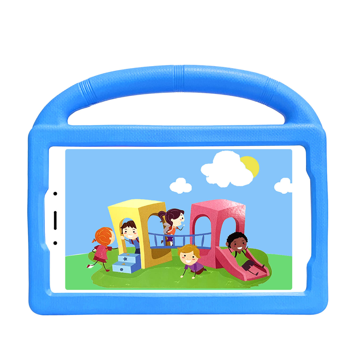 Samsung Galaxy Tab A9 Foldable Wheel Stand Case with Handle