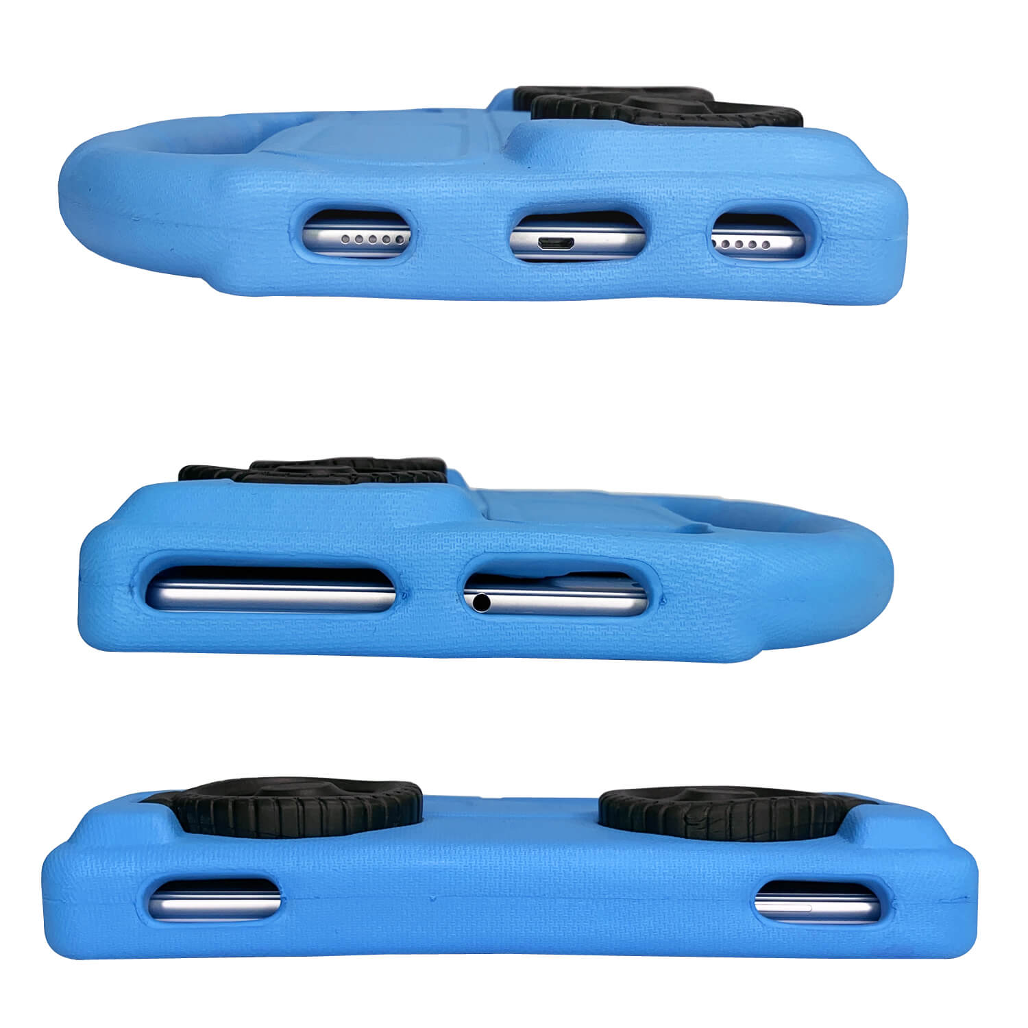 Samsung Galaxy Tab A8 10.5 Foldable Wheel Stand Case with Handle