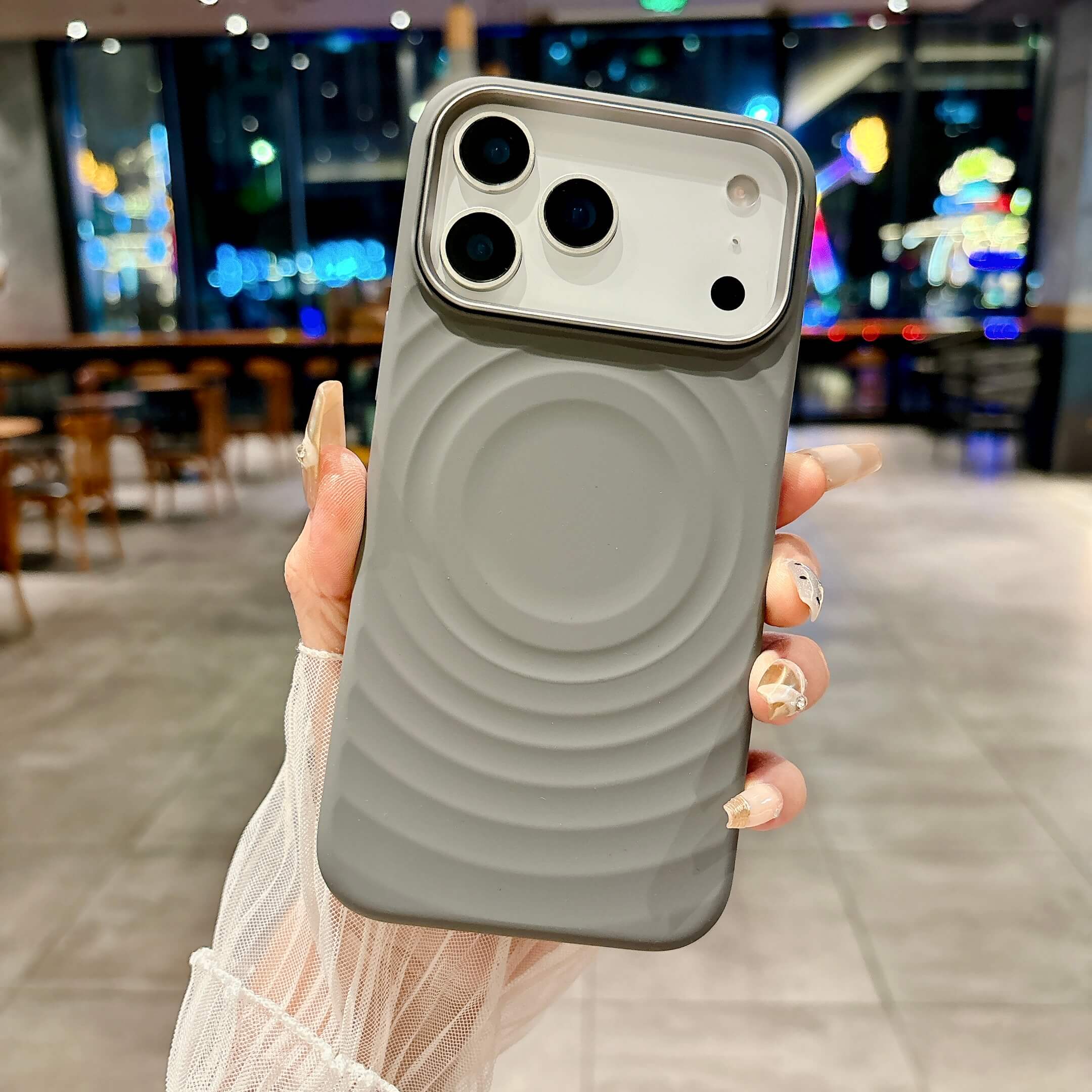 Phone 17 Pro Max AuraFlow Series Premium Liquid Silicone Magsafe Case