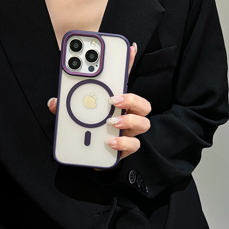 iPhone 14 Pro Clarity Series Magsafe Ultra Thin Anti-Fingerprint Back Case