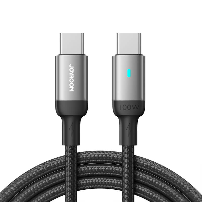 Joyroom Type-C to Type-C Feifan Series Nylon Fast Charging Data Cable 100W 1.2m
