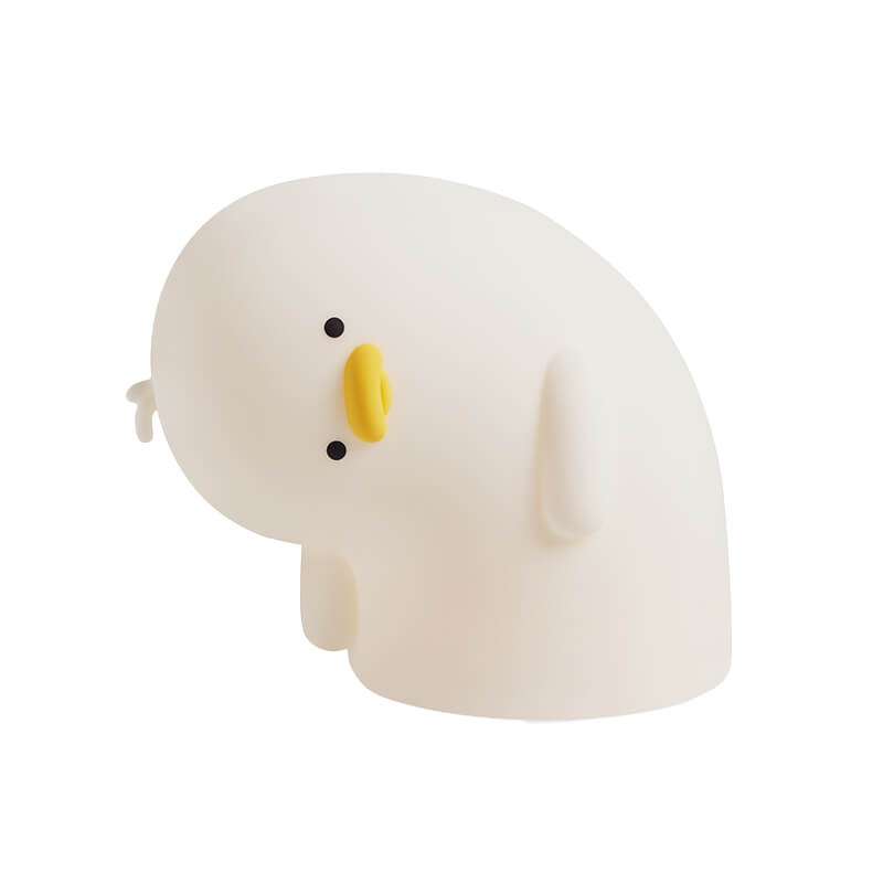 Mobie Adorable Crooked-Neck Duck Silicone Touch Night Light
