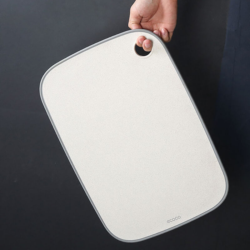 Mobie Antibacterial Wheat Straw Cutting Board Knife Friendly Eco Kitchen Board E1805