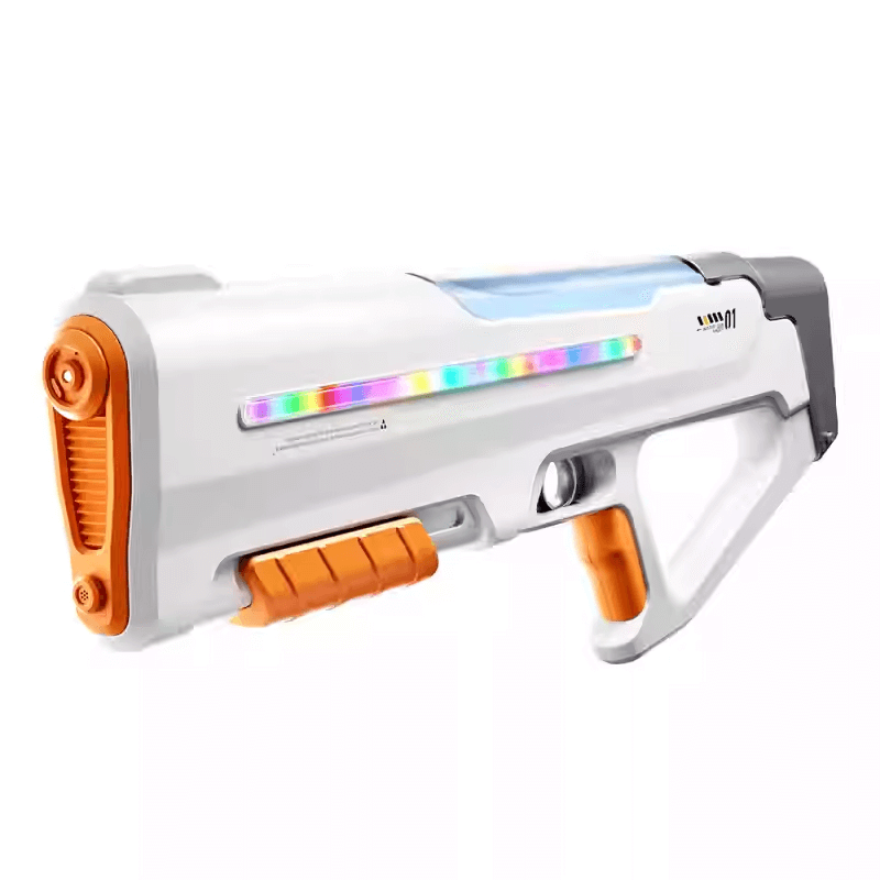 Mobie Auto Suction Electric Water Gun with LED Lights for Kids 8+