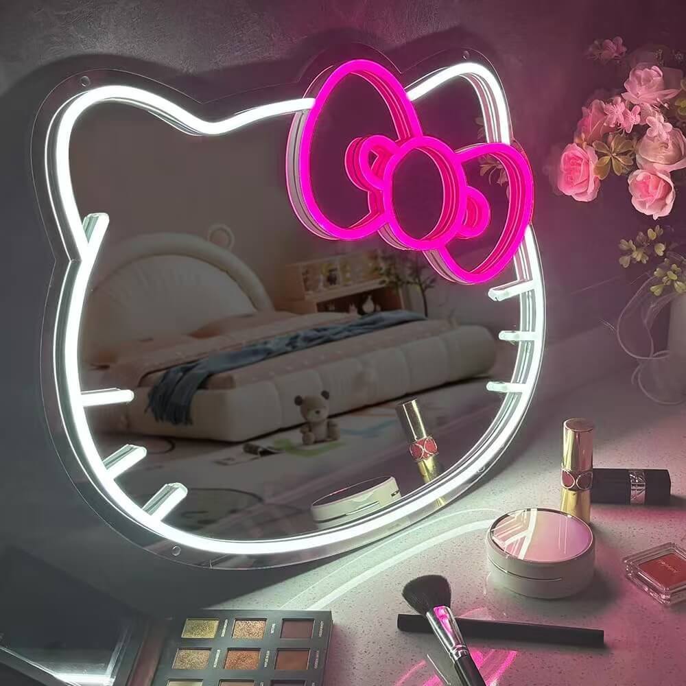 Mobie Hello Kitty Cat Mirror Light