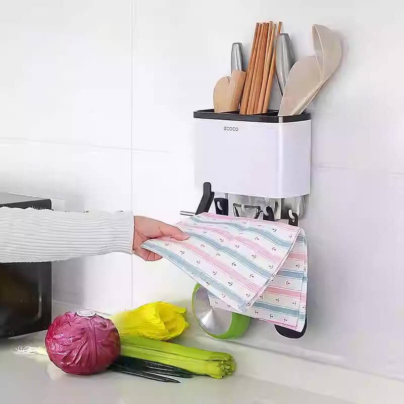 Mobie Multi Functional Knife Fork Chopsticks Utensil Holder Organizer E1801