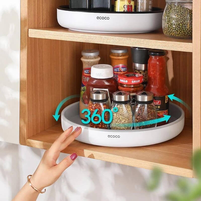 Mobie Multifunctional 360° Rotating Organizer Turntable 30cm E2022