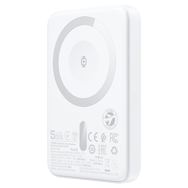 Mobie PD 20W 5000mAh MagSafe Wireless Power Bank M25