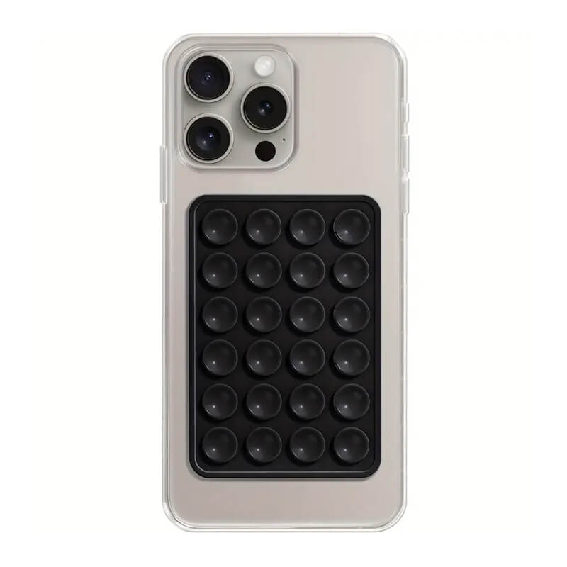 Mobie Silicone Silicone Phone Suction Mount Grip for iPhone & Cellphone Cases