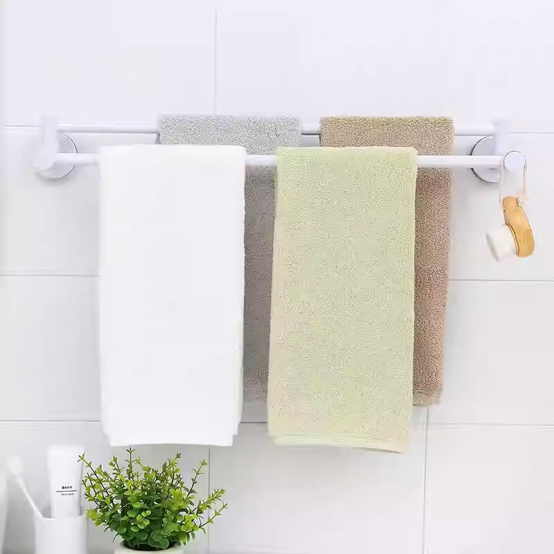 Mobie Vacuum Suction Wall Mount Double Layer Towel Rack E1609