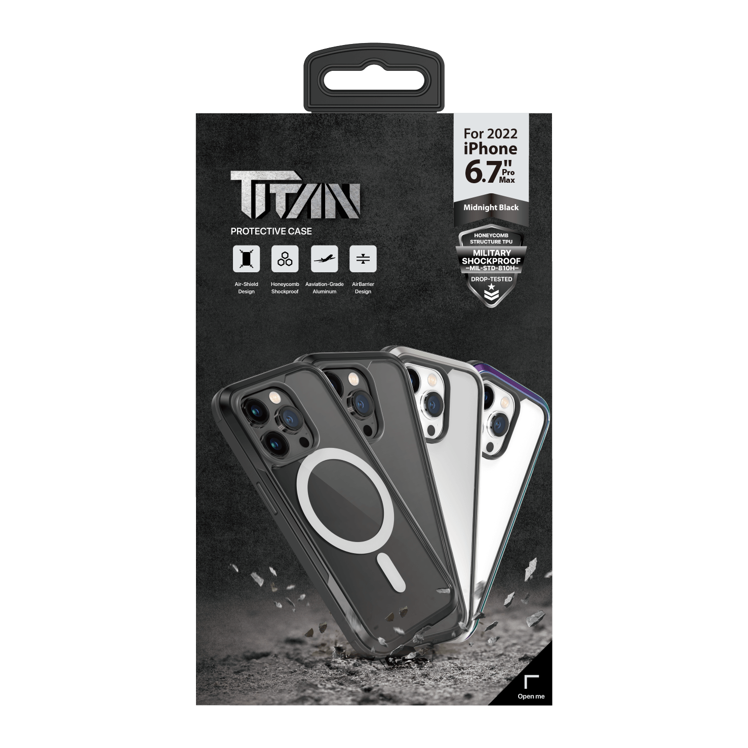 Suitable for iPhone 14 Series SwitchEasy Titan Drop Protection Phone Case