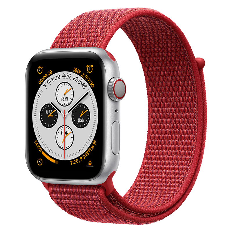 Coteci Magic Tape Loop Back Watch Band Compatible with Apple Watch (42/44mm) W17