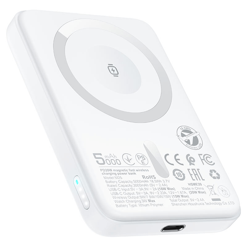 Mobie PD 20W 5000mAh MagSafe Wireless Power Bank M25