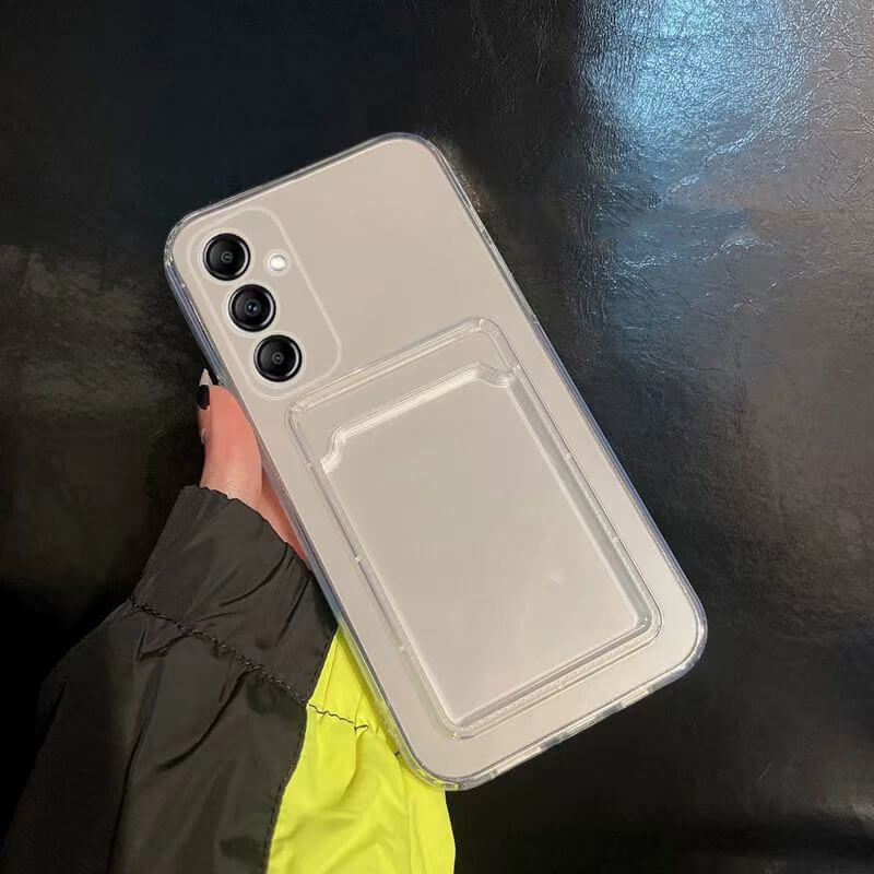 Samsung Galaxy A11 2020 TPU Clear Shockproof Case with Card Slot