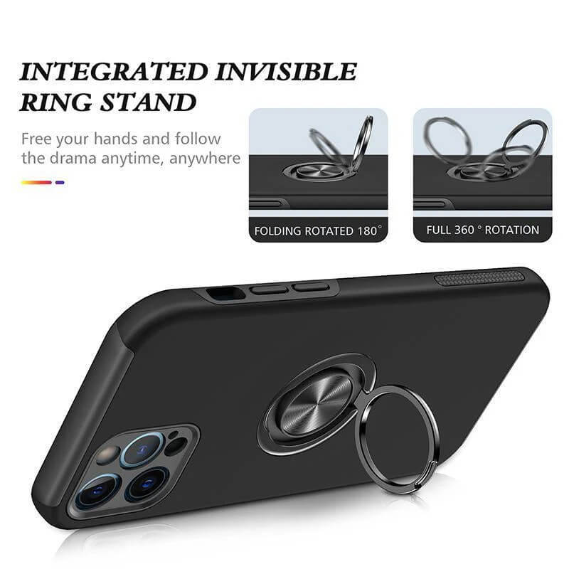 Samsung Galaxy S20 FE 2020 Kinglink Magnetic Ring Kickstand Shockproof Cases