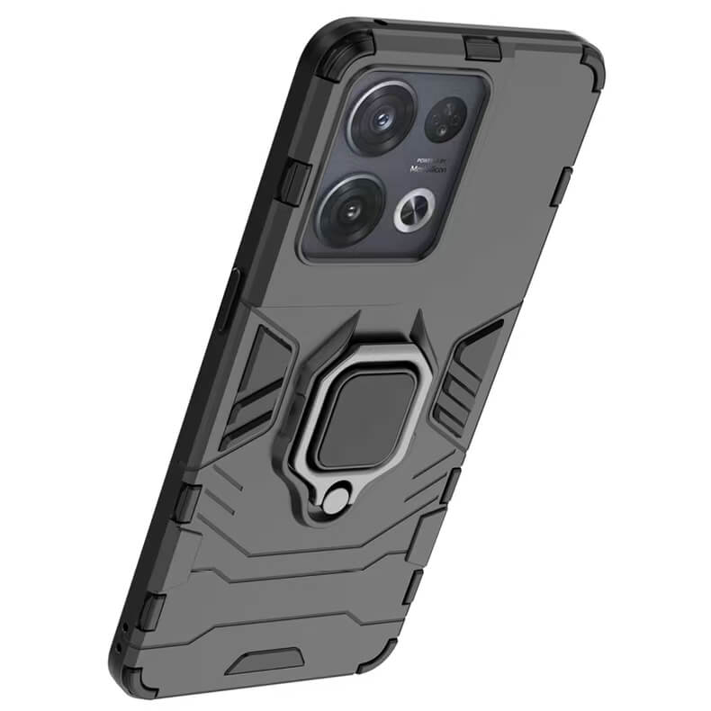 Samsung Galaxy A01 2020 Armor Double Layer Ring Magnetic Kickstand Case