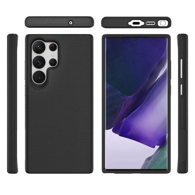 iPhone 11 Military Shockproof TPU PC Dual Layer Triangle Case