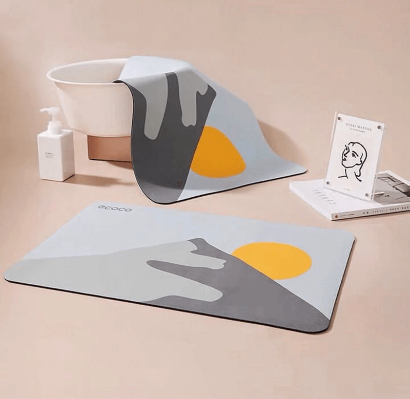 Mobie Diatom mud Super Absorbent Quick Dry Bath Mat 80×50cm E23129