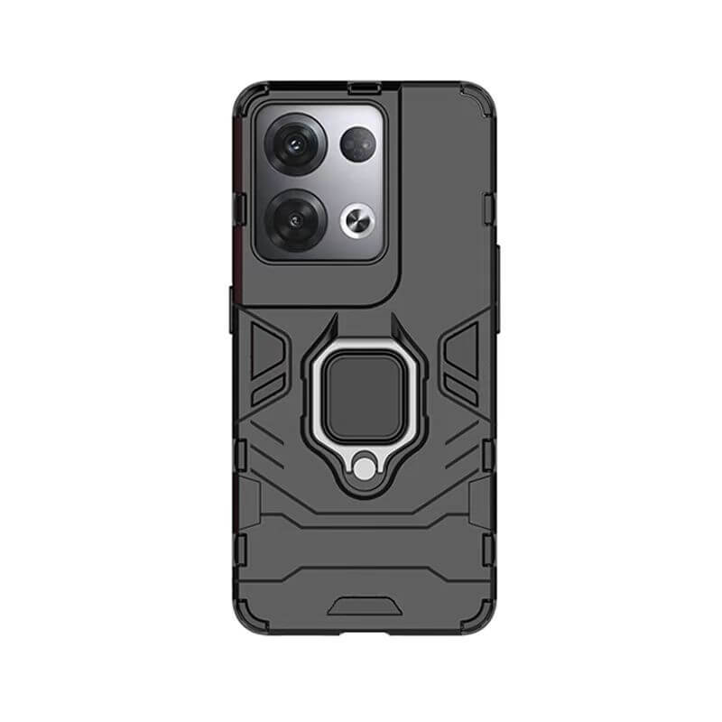 Samsung Galaxy A01 2020 Armor Double Layer Ring Magnetic Kickstand Case