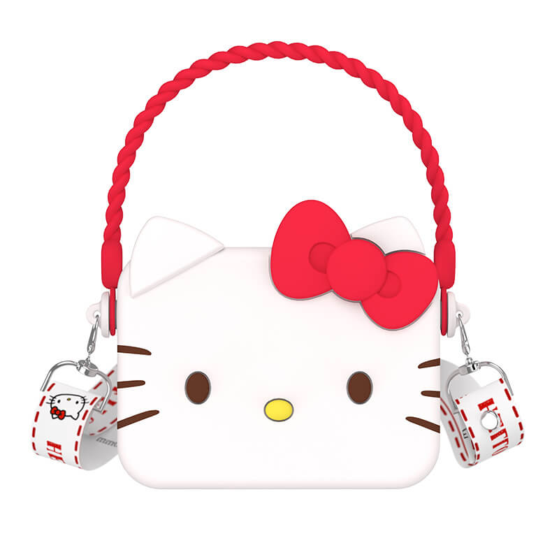 Sanrio Q Uncle Children's Silicone Handheld Square Bag Hand Purse
