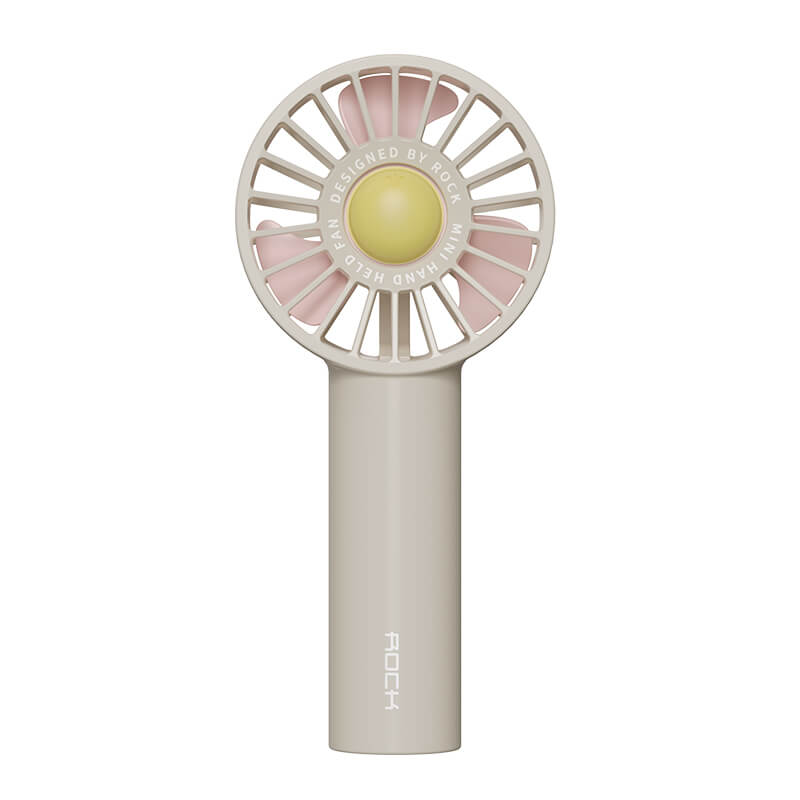 Rock Mini Portable USB Rechargeable Handheld Fan