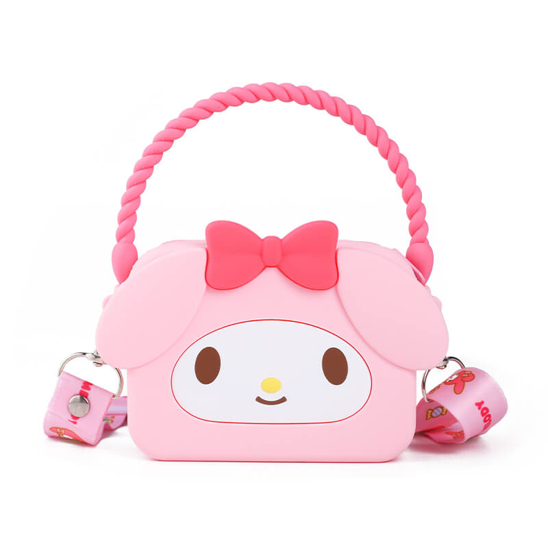 Sanrio Q Uncle Children's Silicone Handheld Square Bag Hand Purse