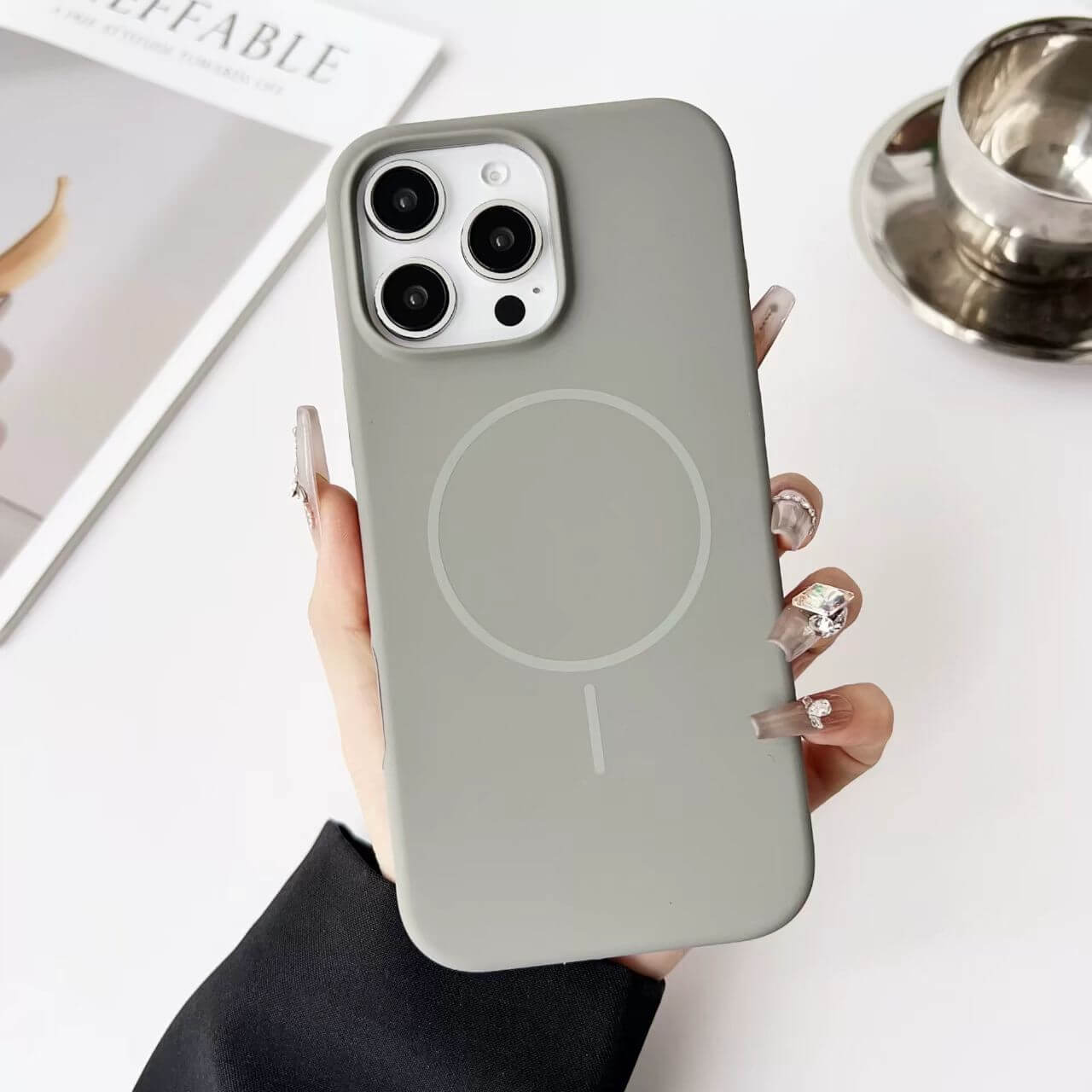 iPhone 16 Brace Series Ultra-Thin PC Magsafe Phone Case