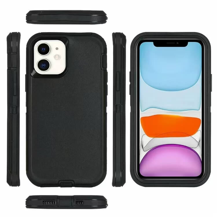 iPhone XR Robot Triple Layer Protection Anti Shock Case