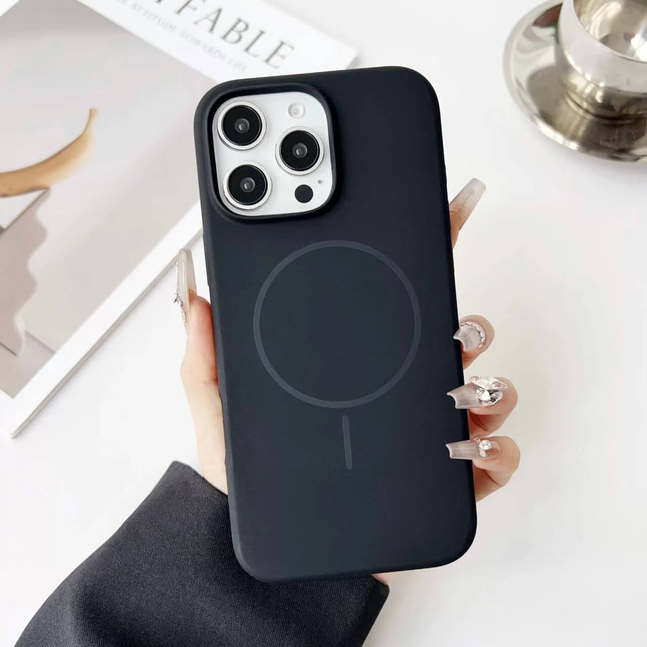 iPhone 16 Brace Series Ultra-Thin PC Magsafe Phone Case