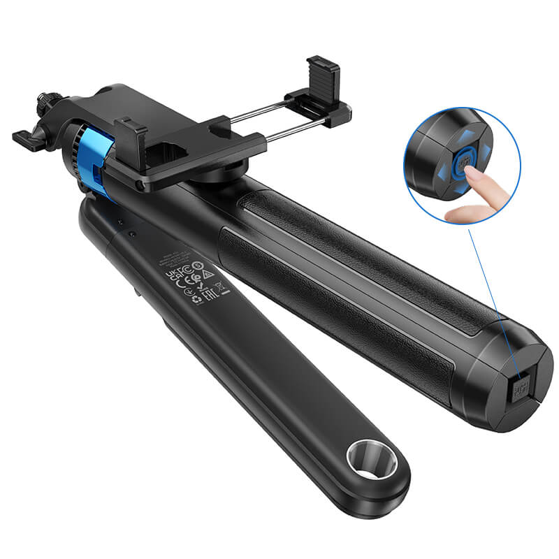 hoco 2-in-1 Selfie Stick Tripod with Max Height 1.75m & Bluetooth Remote K22