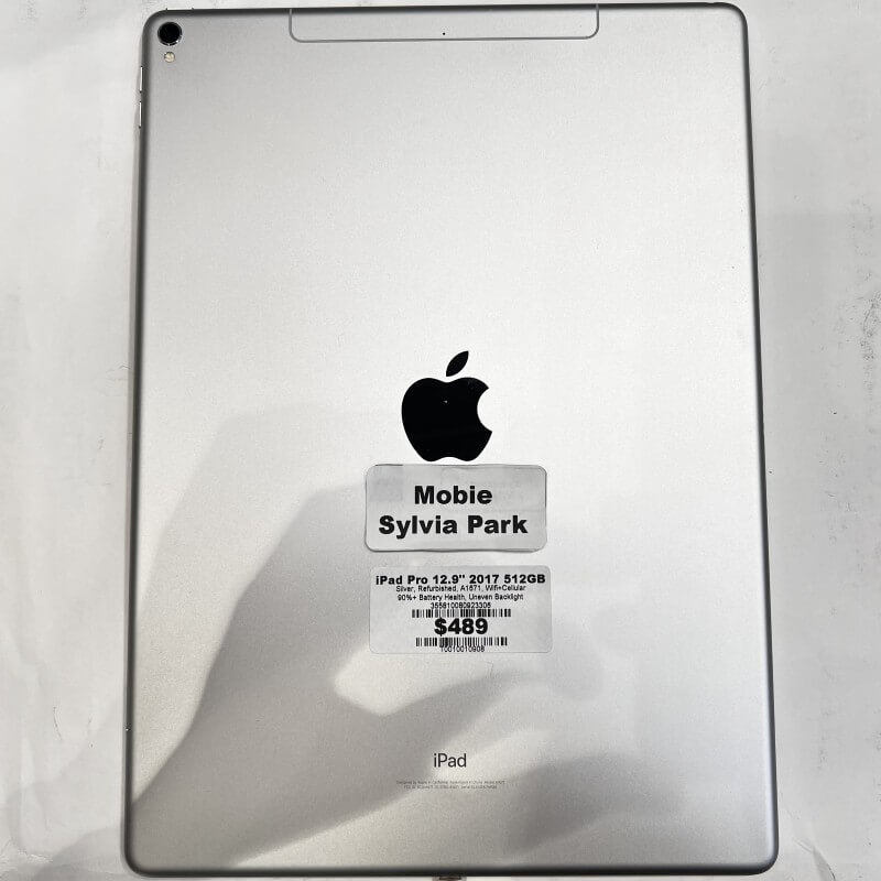 iPad Pro 12.9" 2017 512G 90% Plus Battery Health Refurbished