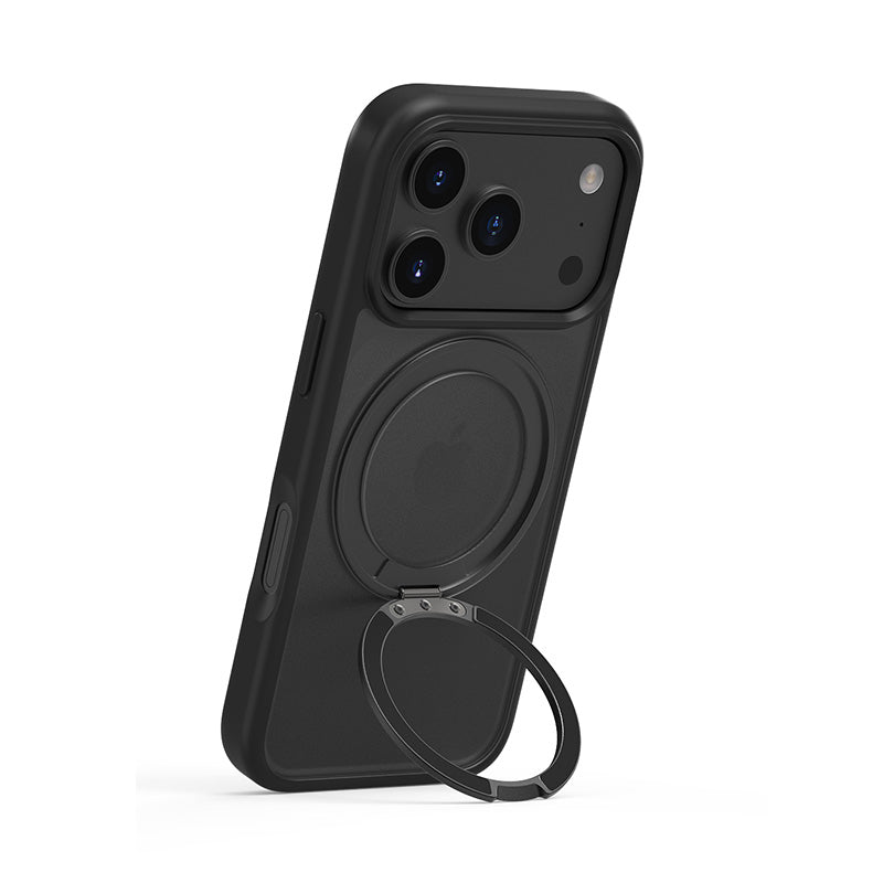 iPhone 17 360° Rotating Ring Stand Magsafe Phone Case