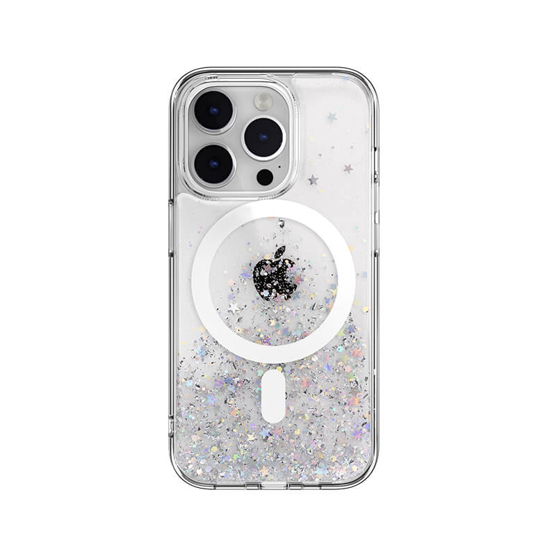 iPhone 15 Pro Galactic Series Star Sand Anti-Drop Magsafe Phone Case