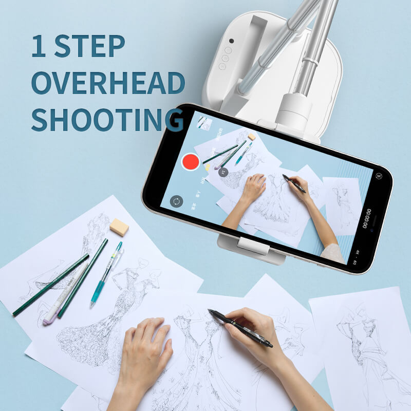 Mobie Multi-function All-in-One Fill Light Photography Holder Box V8