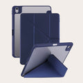 iPad 6th 9.7 2018 Silicone Flip Case with Built-in Pen Slot