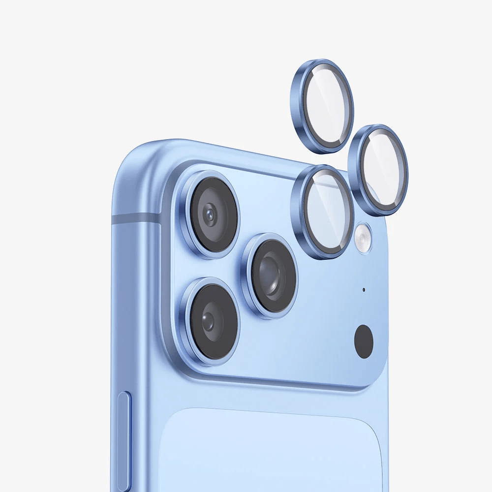 9H Multicolor Tempered Glass Compatible with iPhone 18 Pro Individual Camera Lens Cover Protector