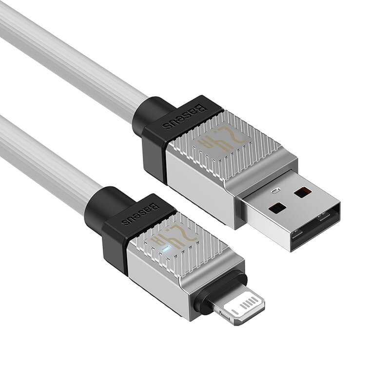 New Arrival Baseus CoolPlay Series Fast Charging Cable USB to iP 2.4A 2m