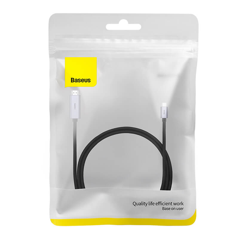 Baseus High Definition Series Graphene Type-C to HDMI 4K Adapter Cable 1m