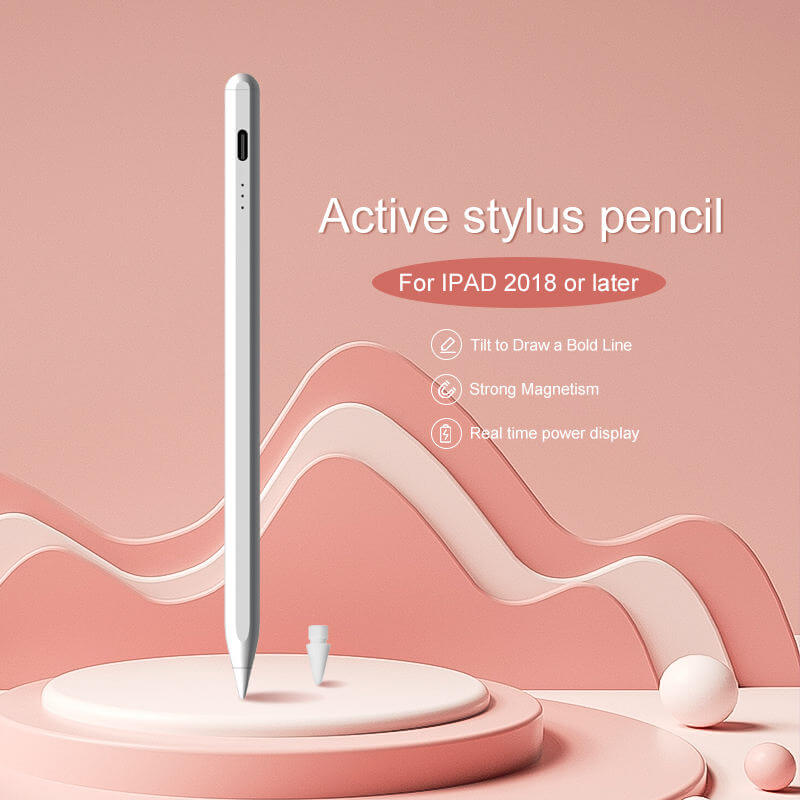 Mobie Magnetic iPad Stylus Pen with Real-Time LED Battery Display JD19-P