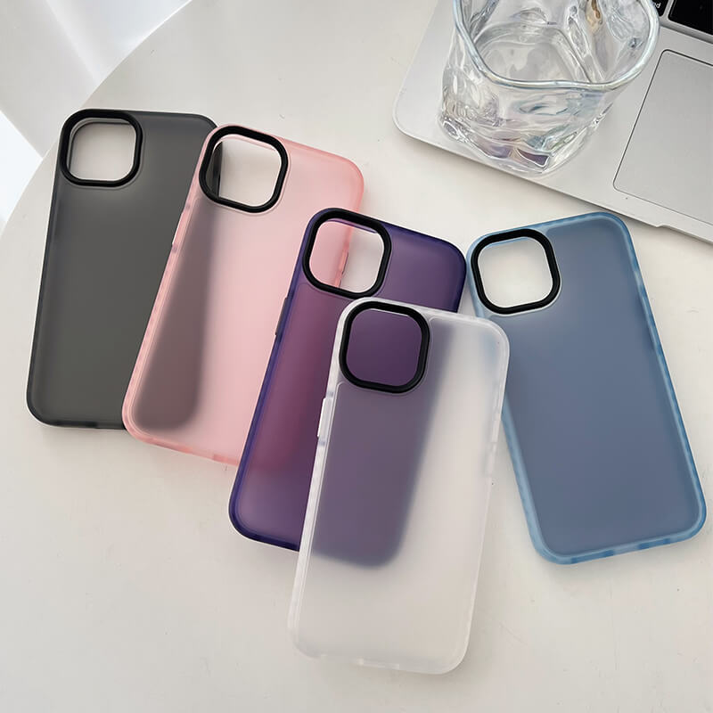 iPhone 15Pro Max Dunjia Series Matte Translucent Phone Case