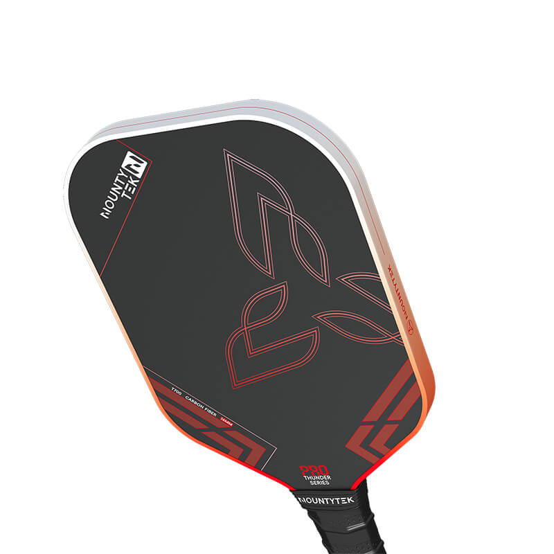 Mobie T700 Carbon Fiber Pickleball Paddle Set 2 Pack with 2 Balls